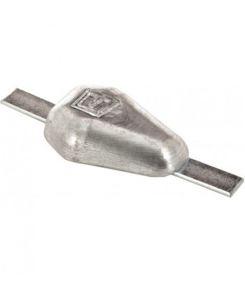 Weld- on hull anode
